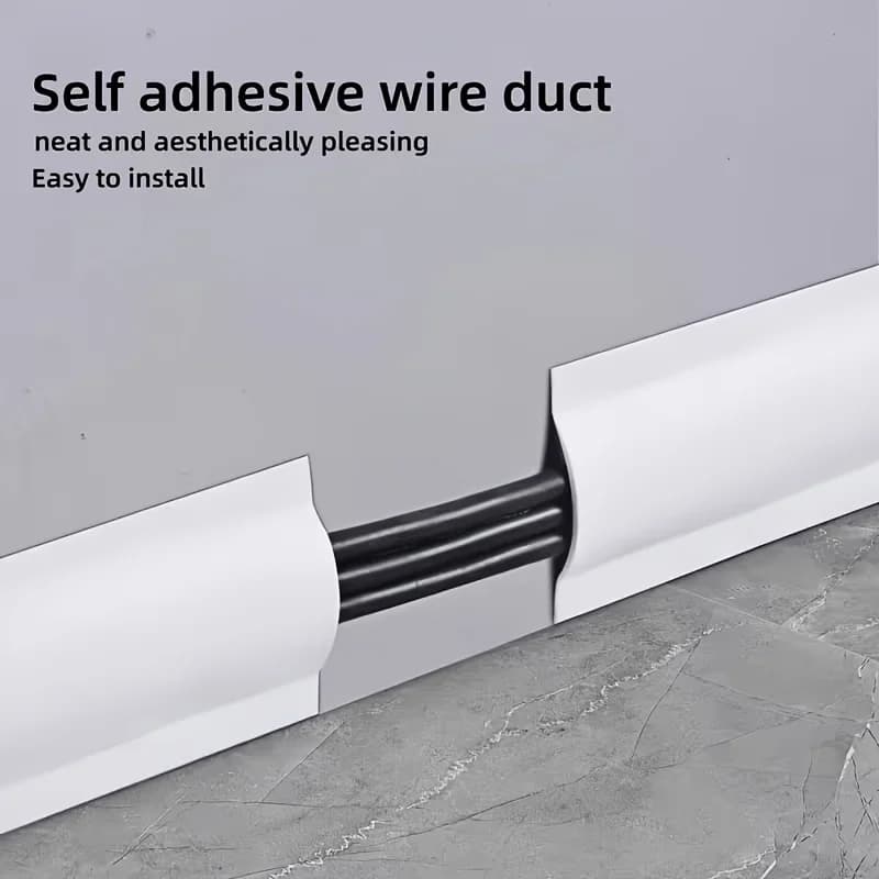 High Quality Soft Cord Cover PVC Flexible Floor Cable Cover Durable Cable Management PVC Cord Cover Floor