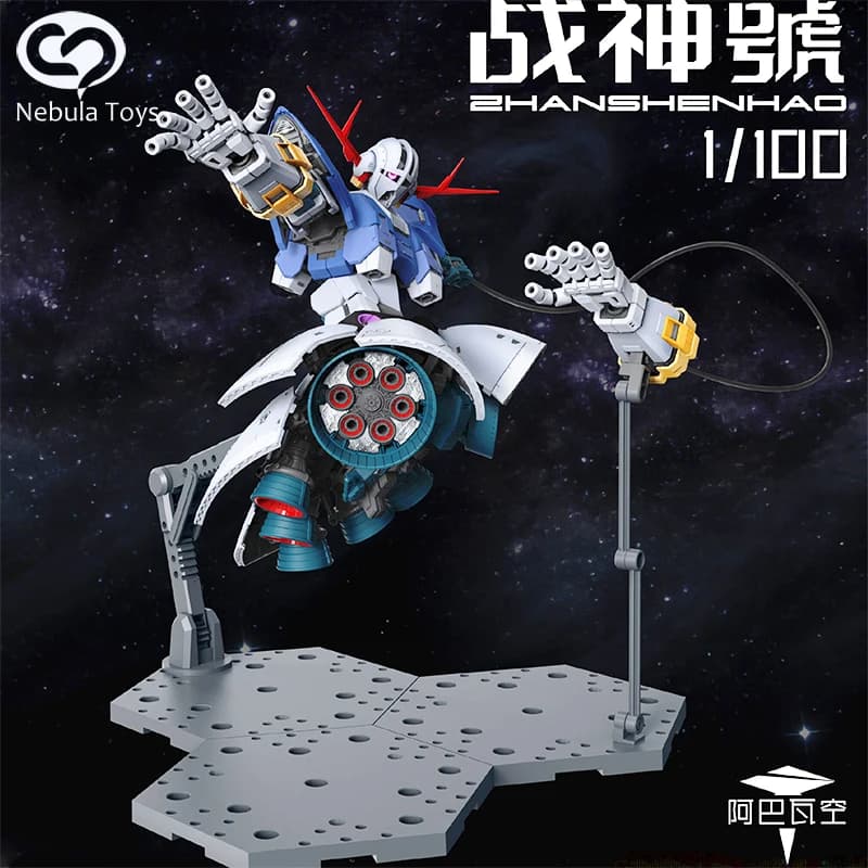 Kit Modello Assemblabile 1/100 ABWK ZEONG Zhanshenhao Versione Ingrandita, Action Figure in Plastica, Modelli da Collezione, Giocattoli, Regali per Bambini