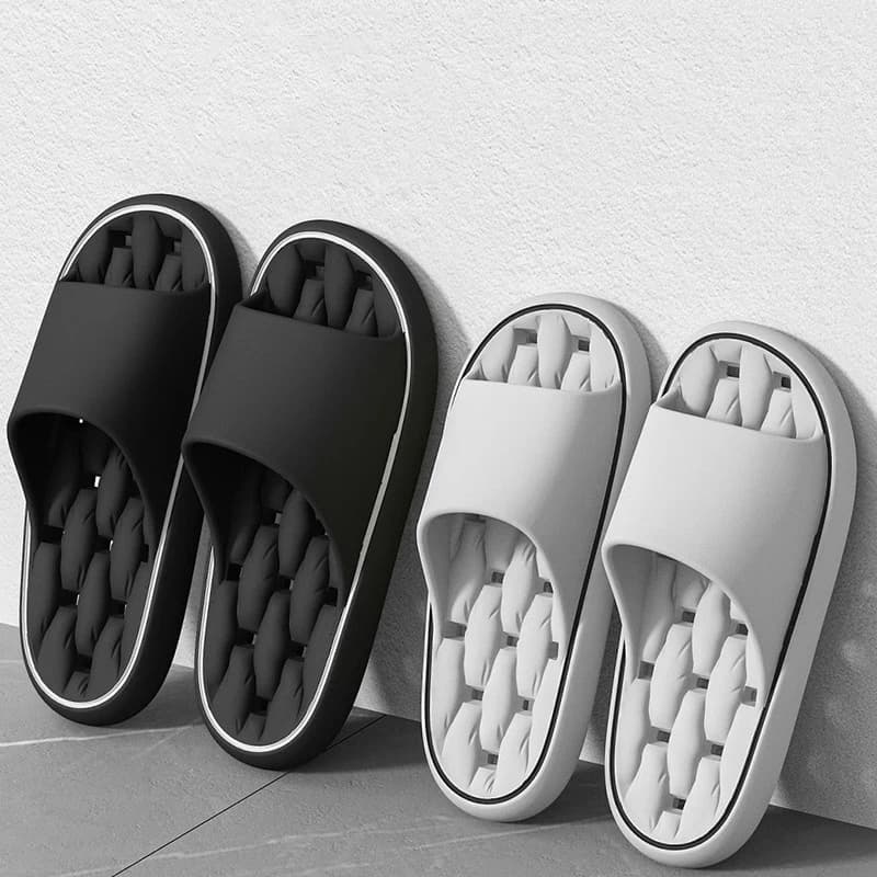 Pantofole da uomo nuove Pantofole da bagno antiscivolo in EVA Morbide e confortevoli Sandali estivi per la casa Pantofole da bagno per interni Scarpe da doccia maschili