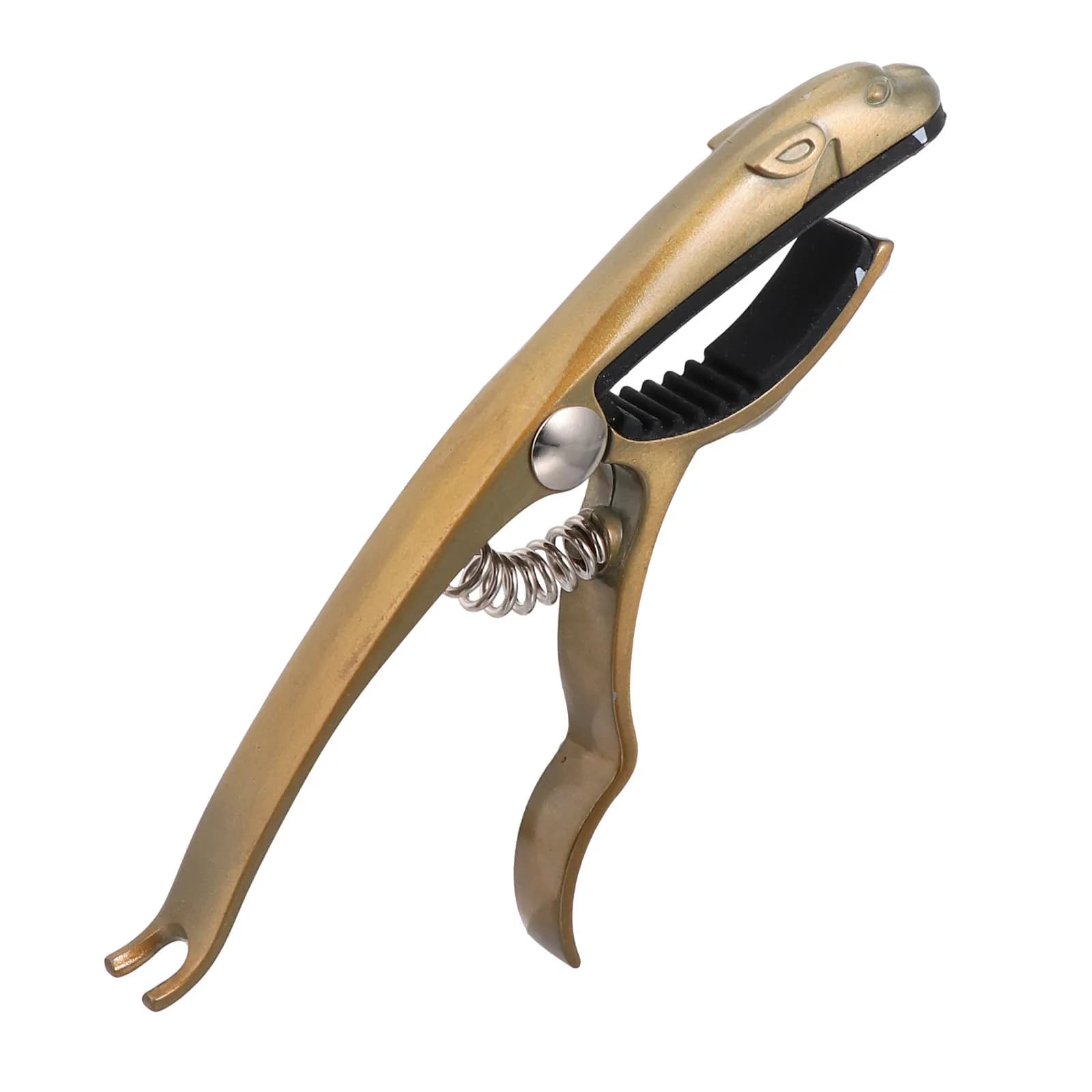 Capotasto per Chitarra Elettrica a Forma di Leopardo, Clip in Lega di Zinco Resistente per Chitarra Acustica, Ukulele, Banjo, Mandolino, Accessori per Chitarra