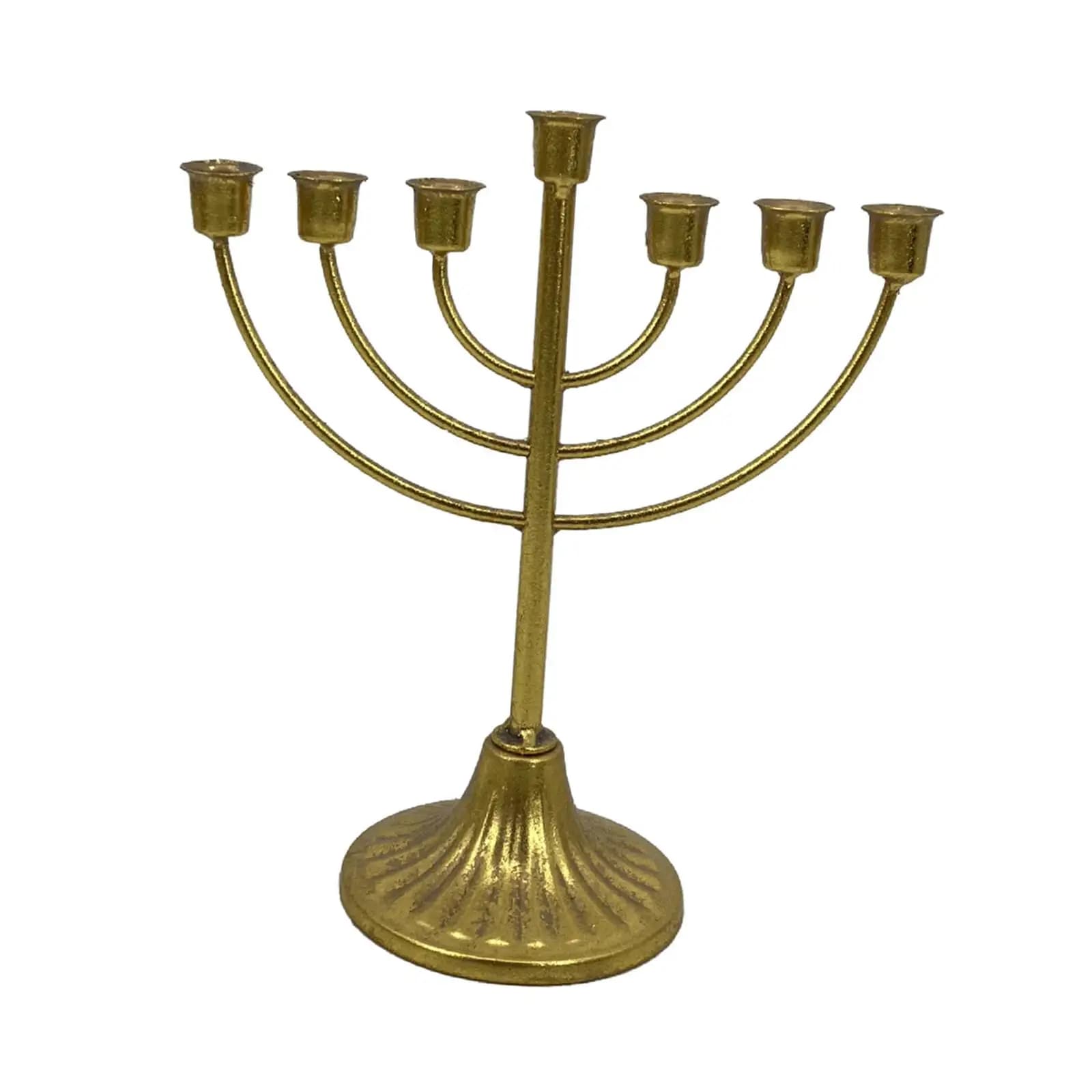 Candelabro Ebraico da Tavolo, Centrotavola, Decorazione per Hanukkah, Menorah per Caminetto, Scrivania, Mensola, Decorazione per Camera da Letto