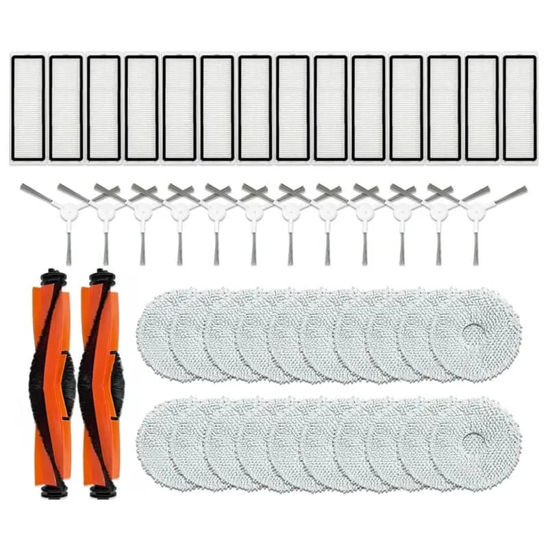 Essential Top For Mijia Omni 2 C102CN, B101CN, B116, BB116CN, X10+, X20+ Plus Parts Main Side Brush Filter Mop Cloth Part