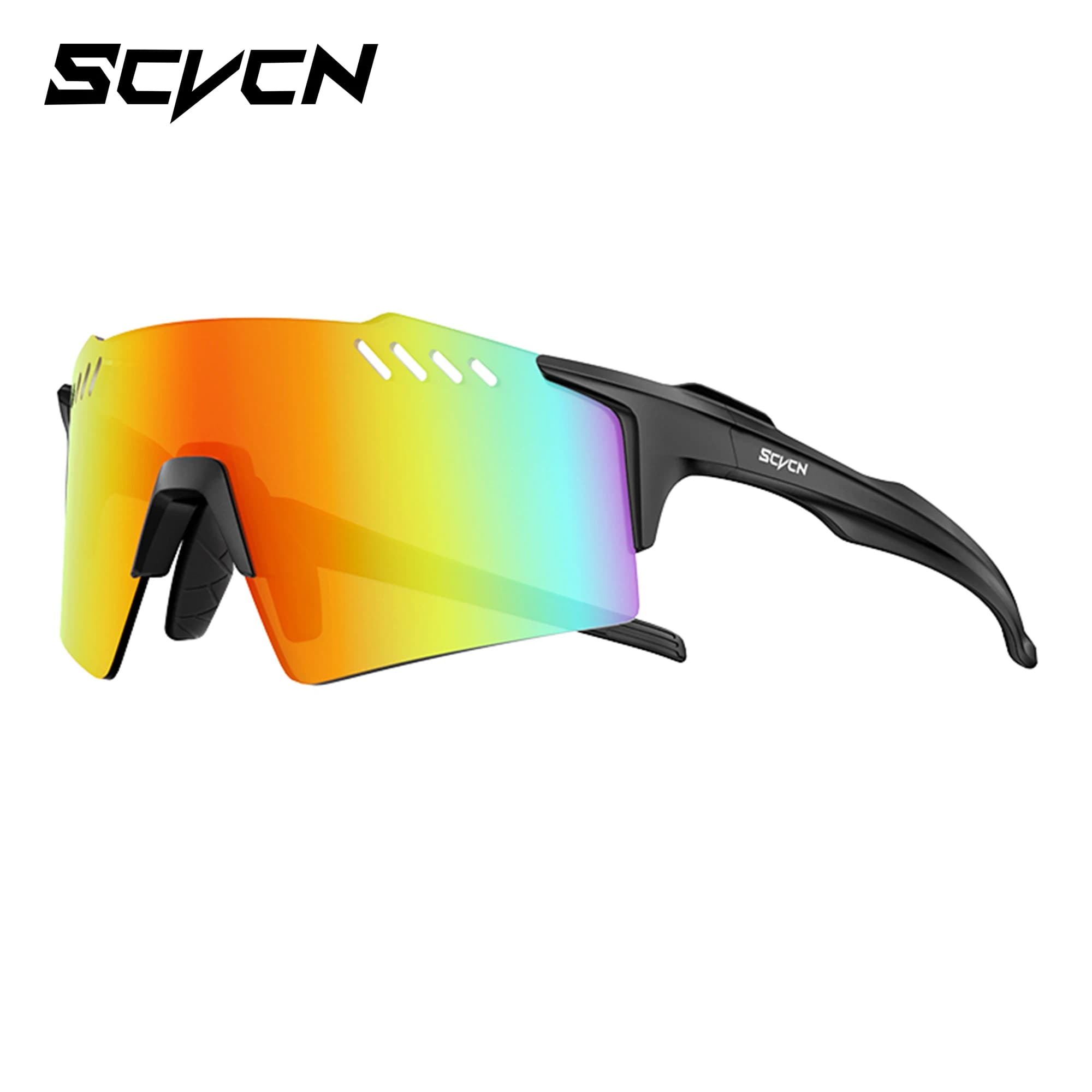 SCVCN Occhiali da sole da equitazione per esterni Occhiali da pesca Uomo Donna Sport Occhiali da ciclismo Occhiali di protezione UV400 Occhiali da escursionismo