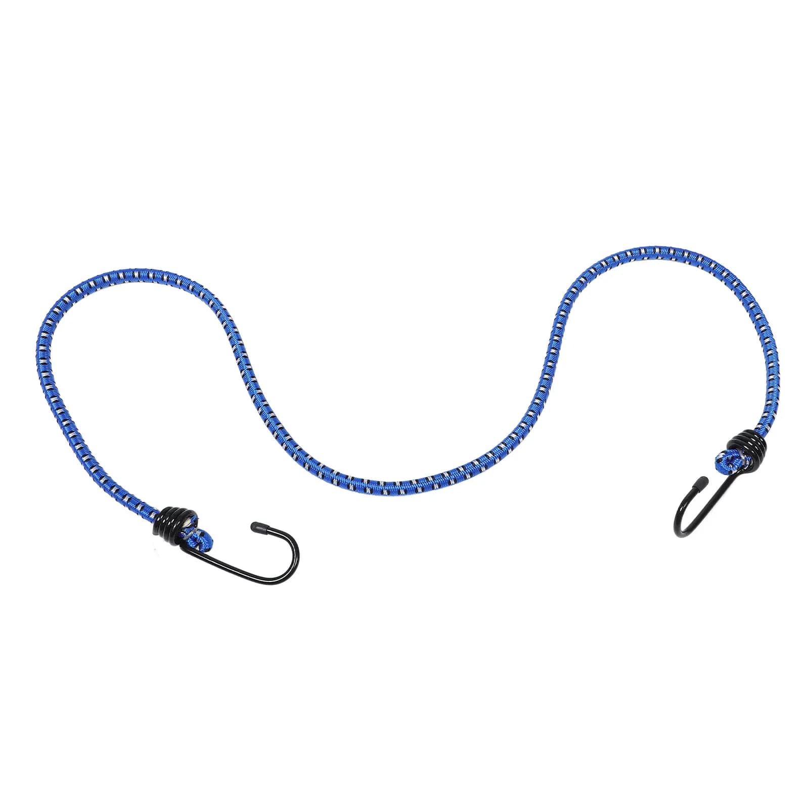 Cinghia Elastica per Bici, Corda Elastica per Bagagli 100mm con Ganci per Biciclette, Moto, Camion, Rimorchi, Fissaggio Carico Esterno, Elastico Bungee