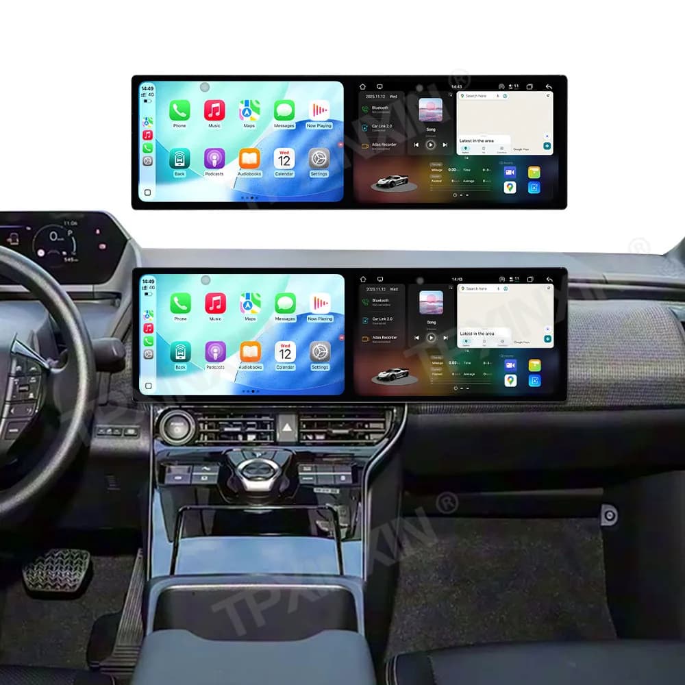Car Accessories Radio For Toyota BZ4X 2022 Android Auto GPS Navigation Multimedia Stereo Receiver Head Unit Offline Maps