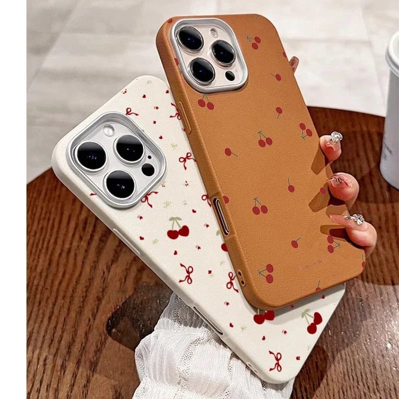 TPU phone case with INS style cherry cherry pattern for Xiaomi Poco 17 Pro Max 11T 13T 14T 15T Pro 14 15 Ultra 13T 14T 15T