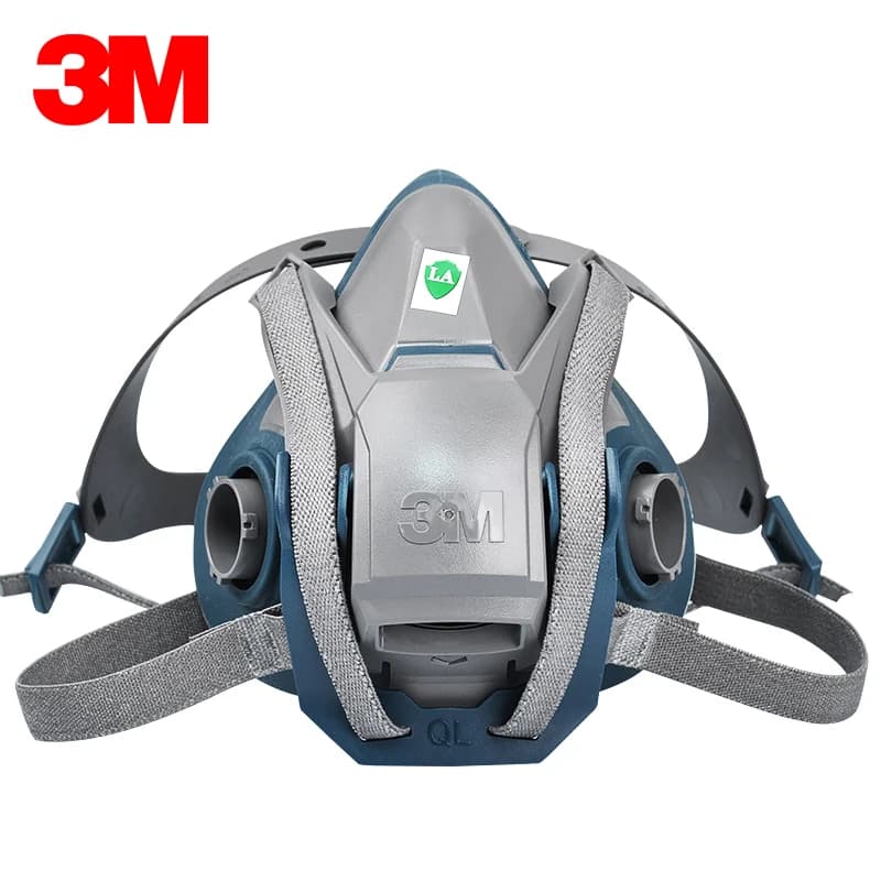 3 m6502ql/6502 silica gel half respirator Spray protection formaldehyde robust comfortable gas mask reusable only body