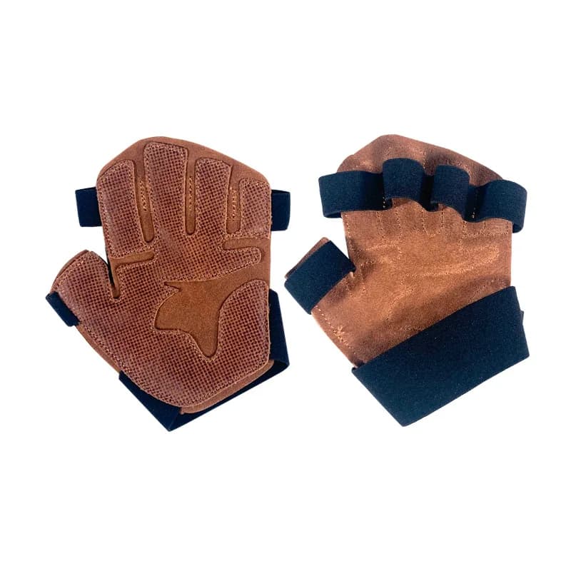 Anti-slip gloves for bovine skin fitness, pull-up equipment, horizontal bar, sports training, anti-cooning weight lifting gloves