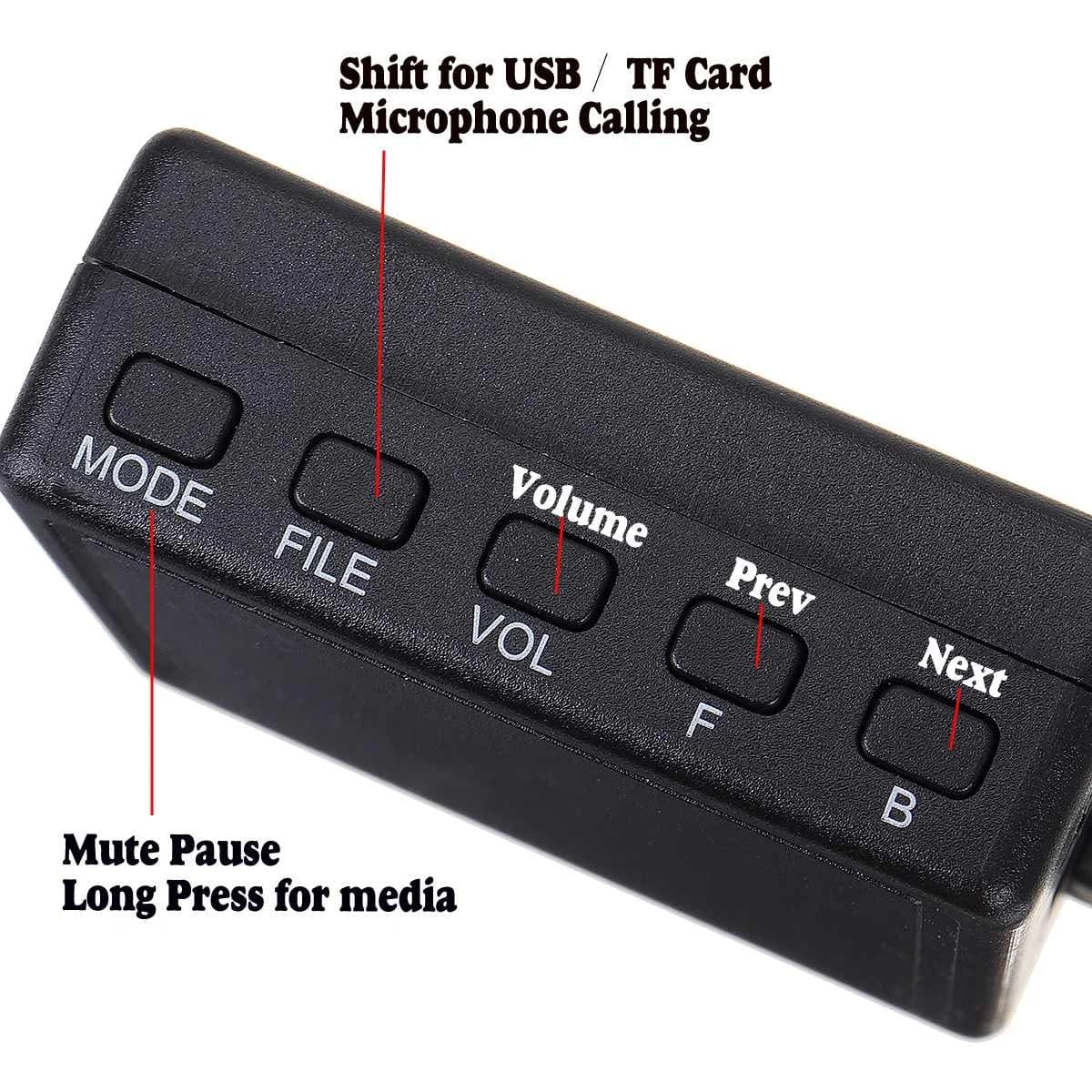 Ricevitore Aux Bluetooth per Renault Clio, Kangoo, Megane 2005-2011 Cavo con USB, adattatore Aux vivavoce per microfono