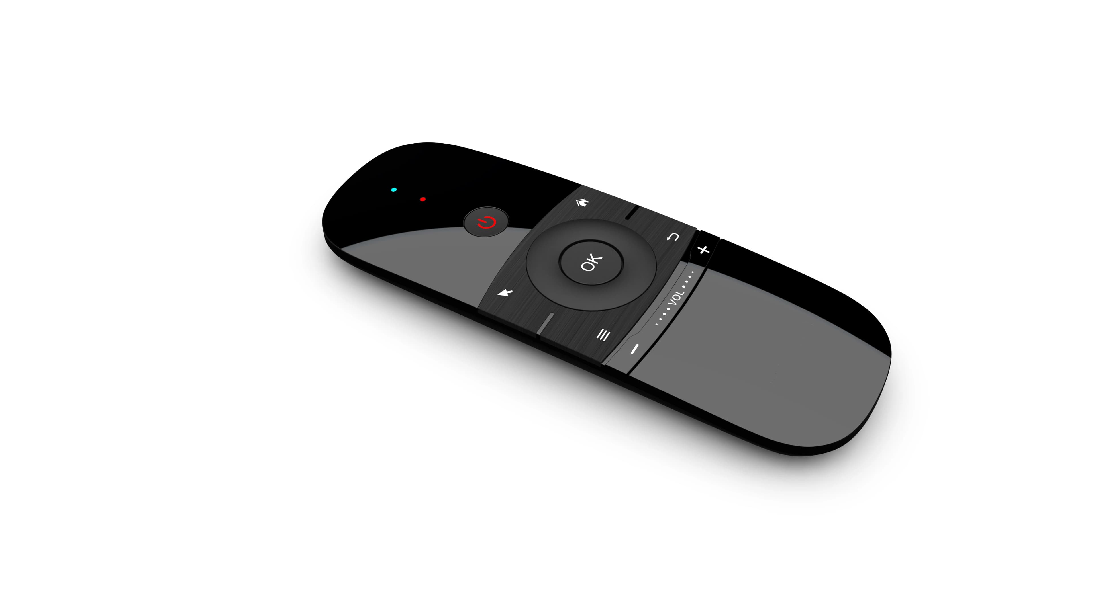 Wechip W1 Air Mouse 2.4G Tastiera wireless Telecomando IR Apprendimento remoto Senso di movimento a 6 assi per Smart TV Android TV Box PC