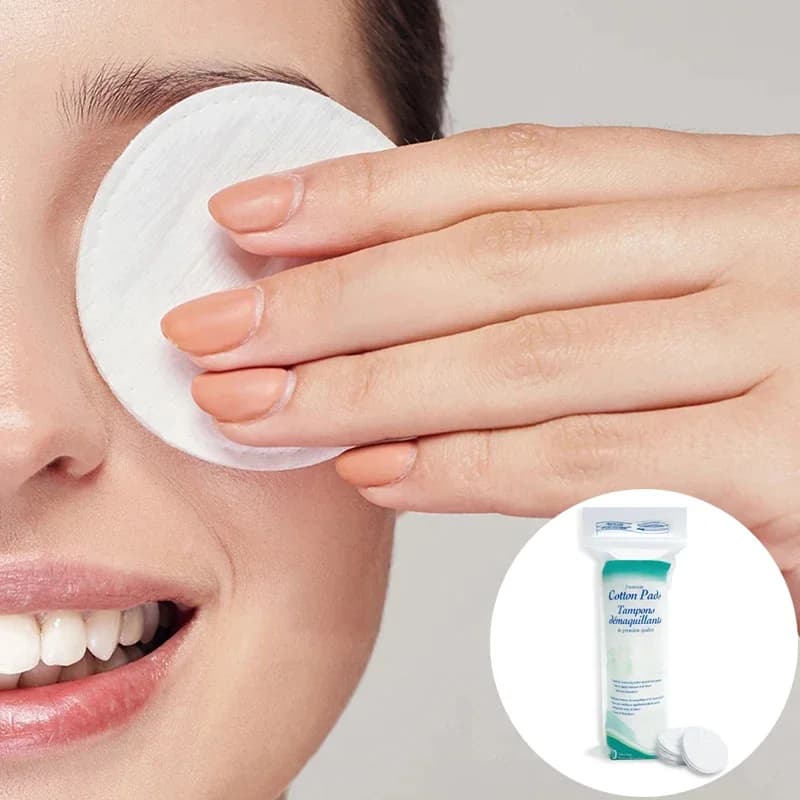 Disposable Cotton Disposable, Soft and Round Disposable, for Removing Makeup, Cleaning Face and Removing Nail Polish