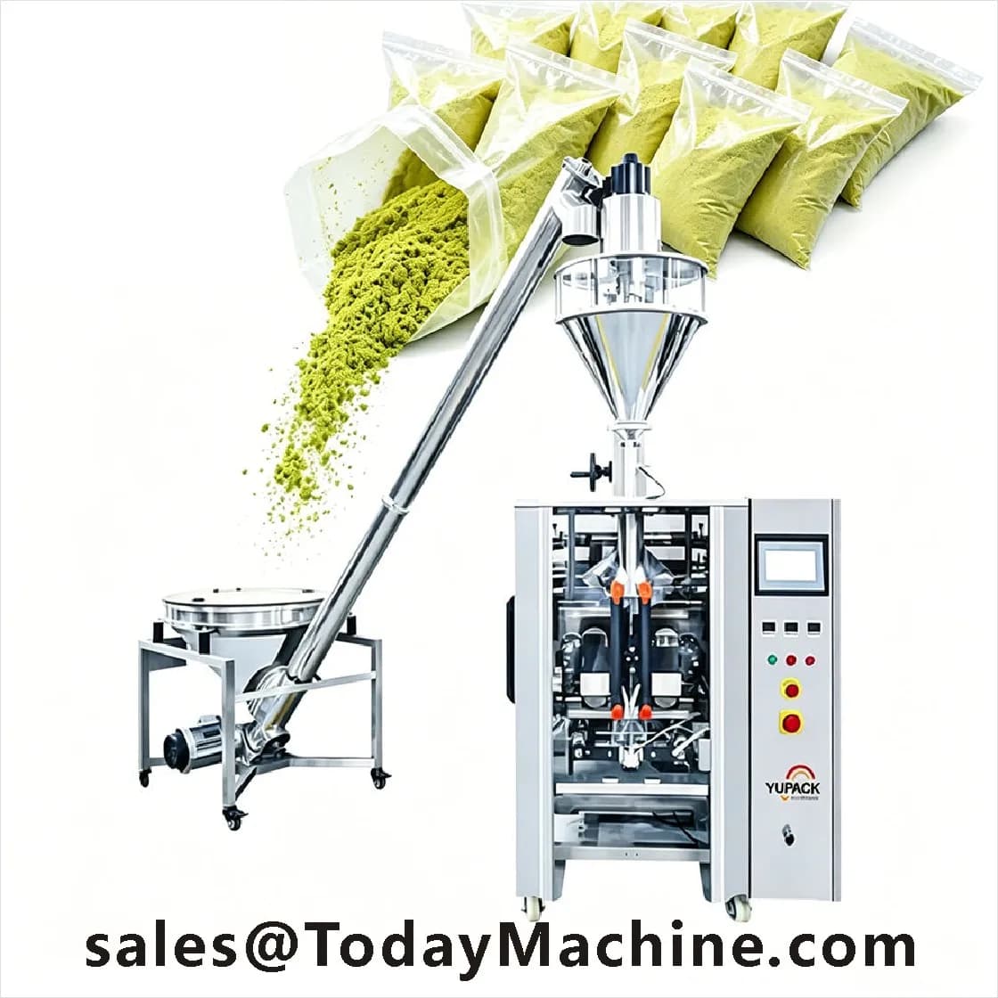 Auger Powder Can Filling for Coffee Protein Flour Milk Powder Spices Packaging Machine
