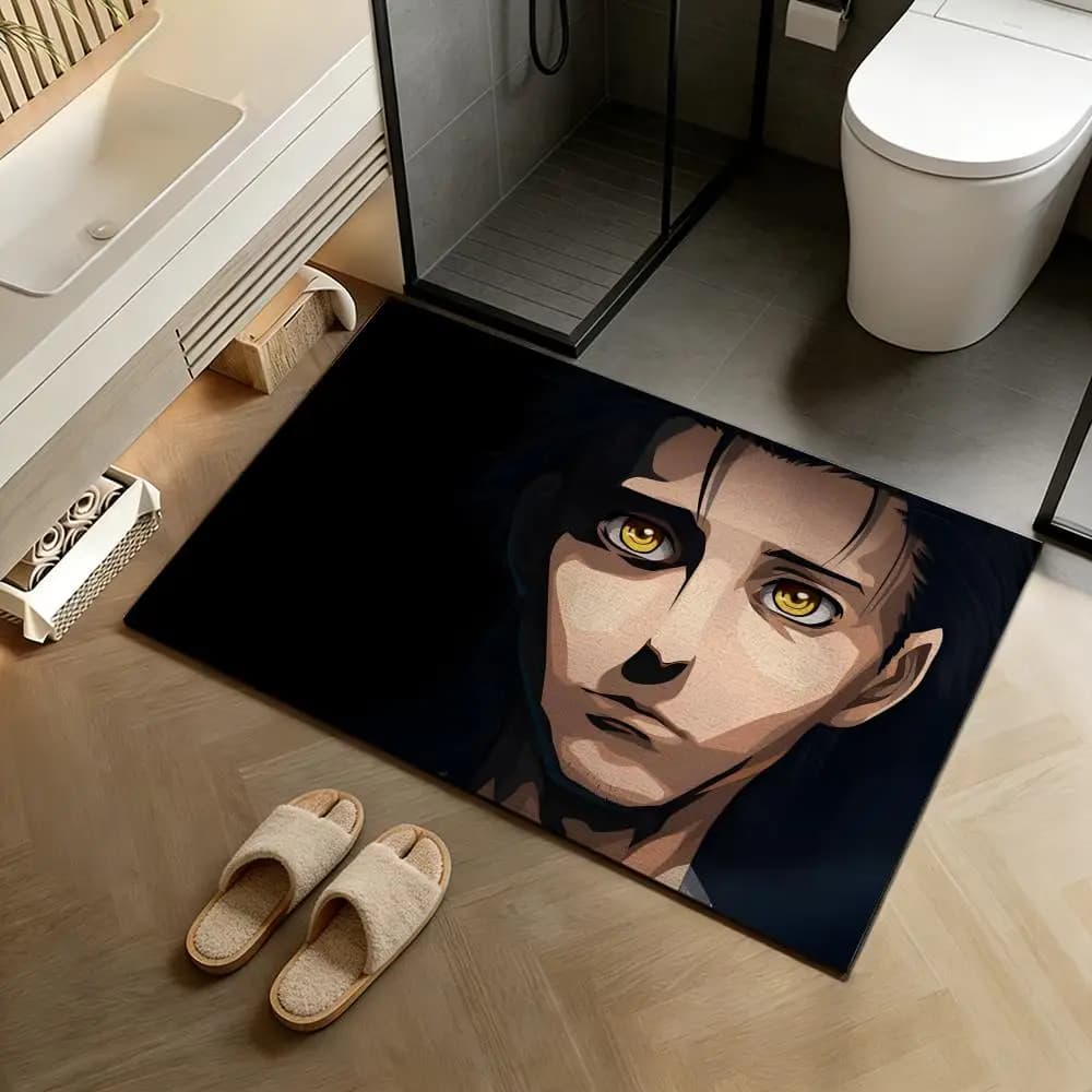 Tappetino da Bagno in Diatomite, Tappetino Assorbente Antiscivolo ad Asciugatura Rapida, Lavabile per Casa S-Steins Gate