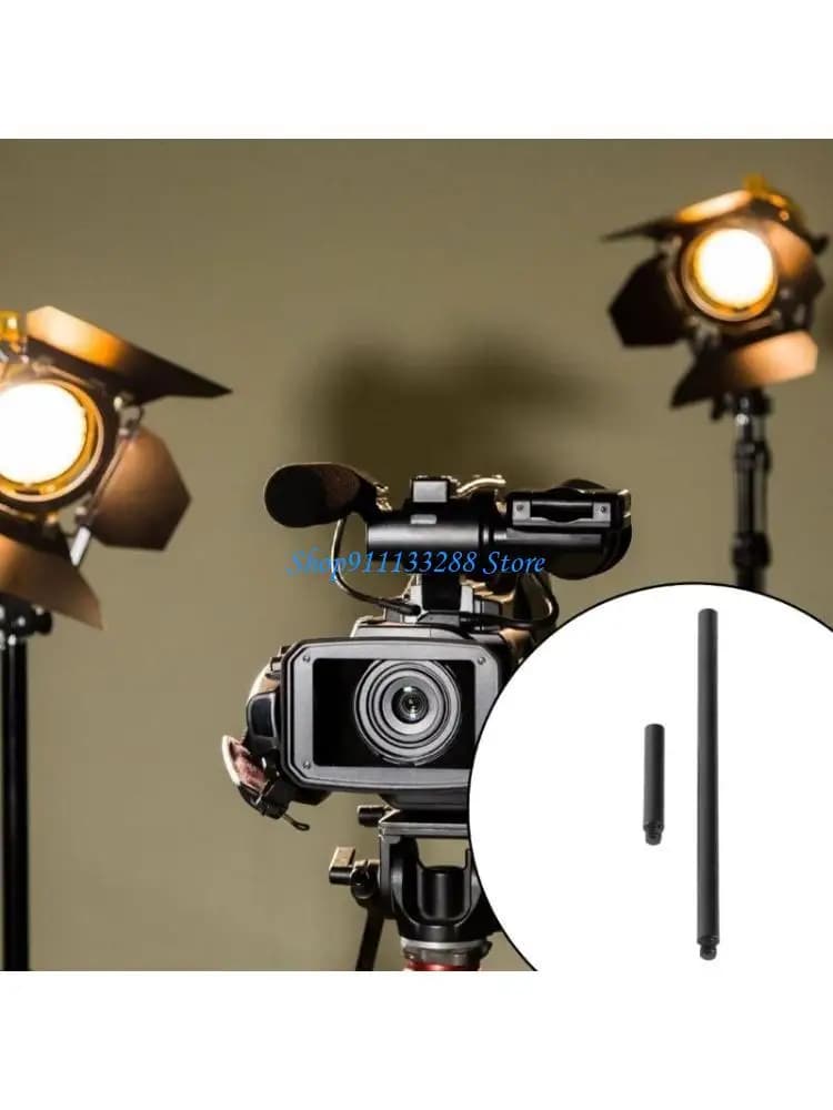 G88D Durability Metal Extension Rod for Camera 1/4"Screw Thread Thread Tripod Poles