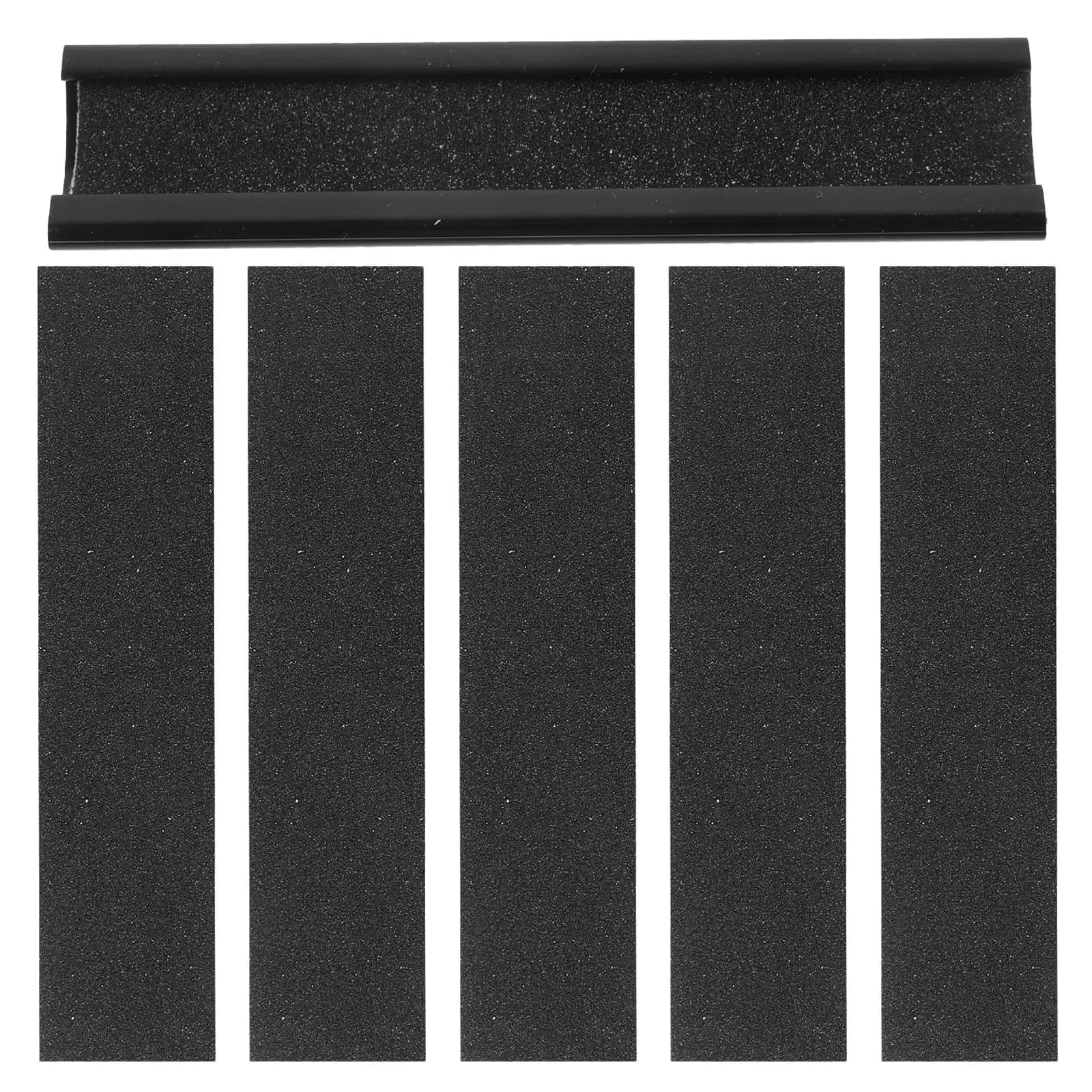 Set di 1 Levigatore per Puntali di Stecche da Biliardo, Utensile Nero in Plastica per Lucidare e Modellare, Strumento di Riparazione per Stecche da Snooker, Accessori per Biliardo