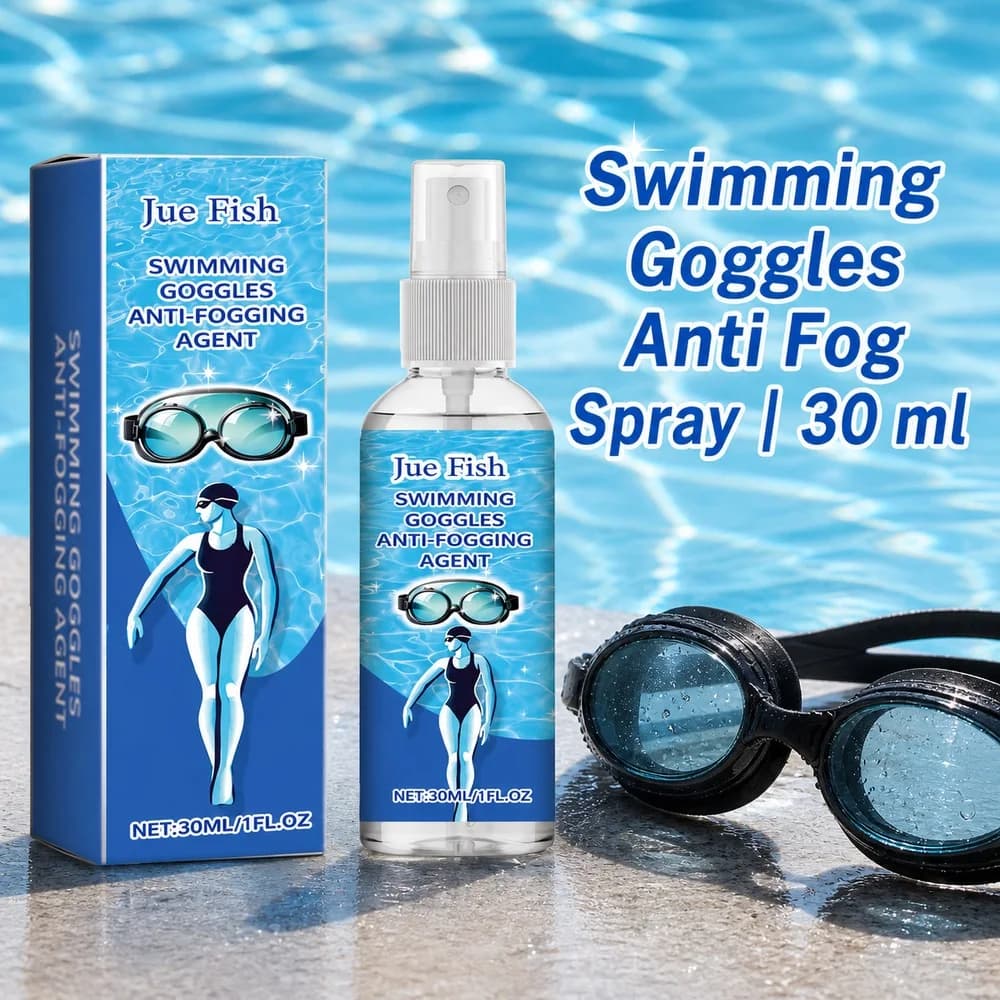 Swimming Goggles Anti Fog Spray 30ml Lens Defogger Cleaner for Swim Goggles Dive Mask Snorkeling Eyewear Restore Clear Vision