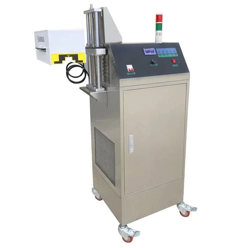 Macchina automatica per la sigillatura a induzione elettromagnetica raffreddata ad acqua, macchina automatica per la sigillatura di bottiglie con guarnizione in foglio di alluminio