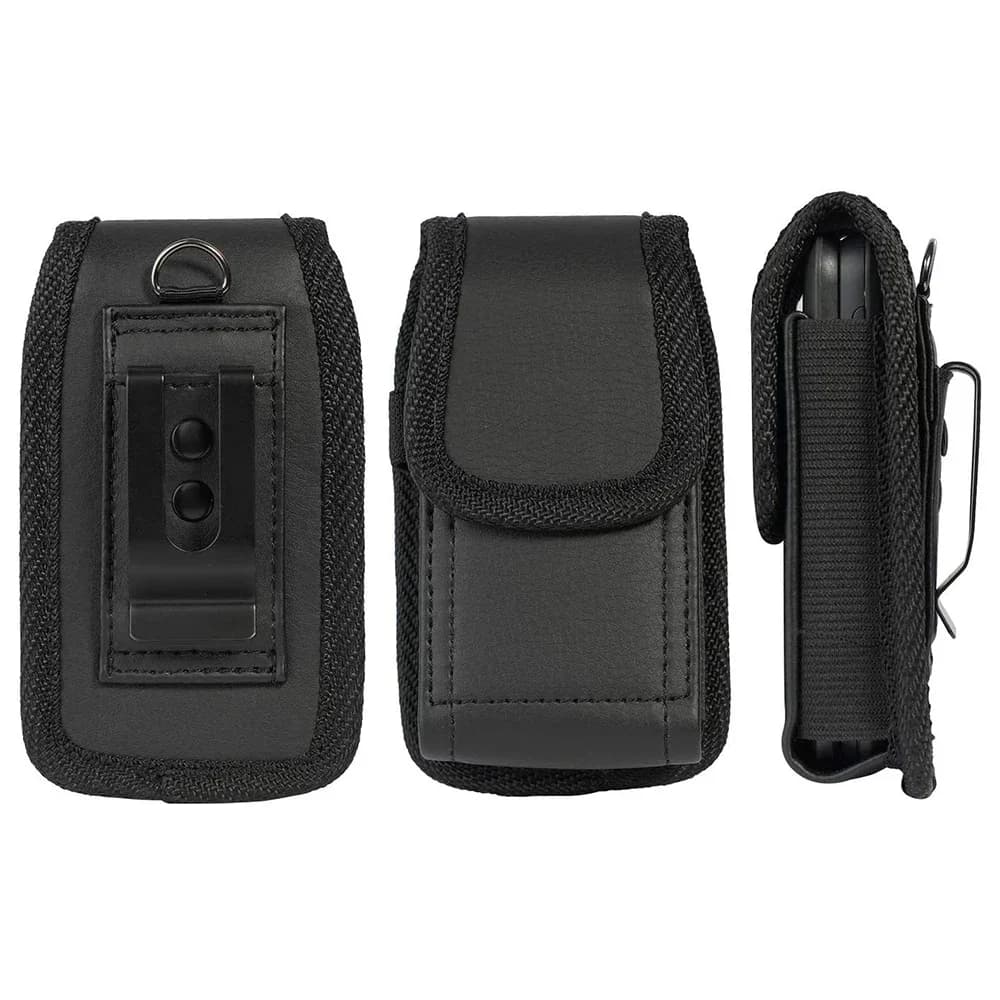 Phone Holster for Nokia 2760 PU Leather Case Men Flip Waist Belt Clip Bag for TCL LG Classic Phone Pouch
