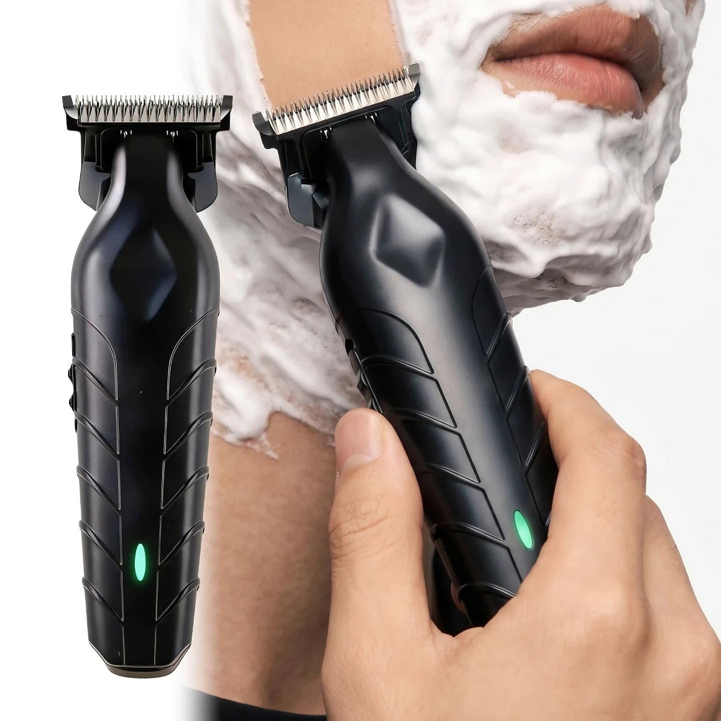 OMUONE Electric Hair Clipper UBS Rechargeable Cordless Beard Trimmer Men Powerful Electric Hair Clipper Trimming Tool