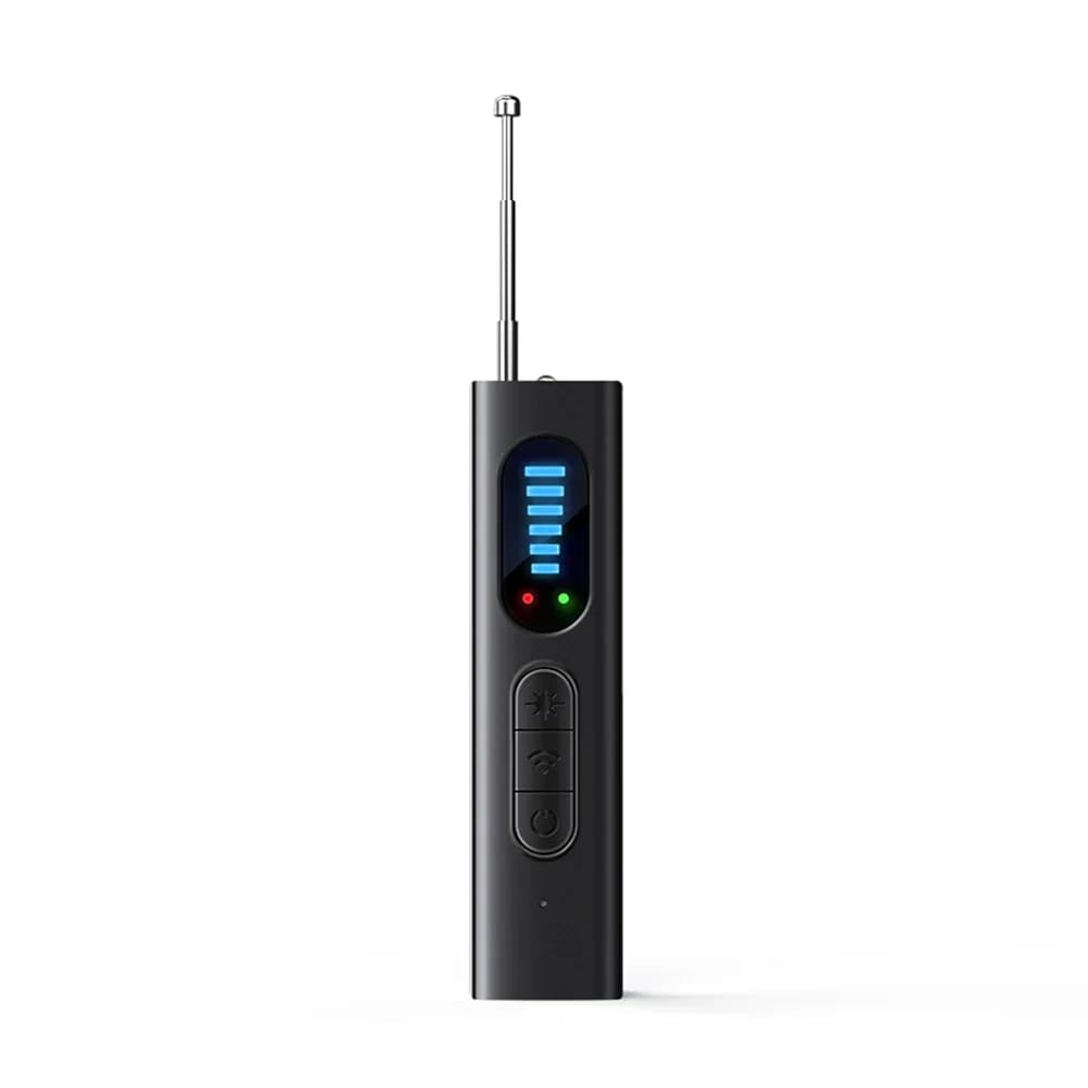 T15 Wireless Camera Detector Protective Alarm Security Sensor Bug Finder GPS Signal RF Tracker for Lens Detection Scanner for Security