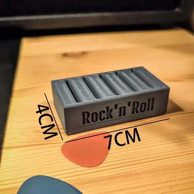Scatola Portaplettri, Espositore per Plettri, Set di Scatole Portaplettri per Chitarristi ed Appassionati di Musica