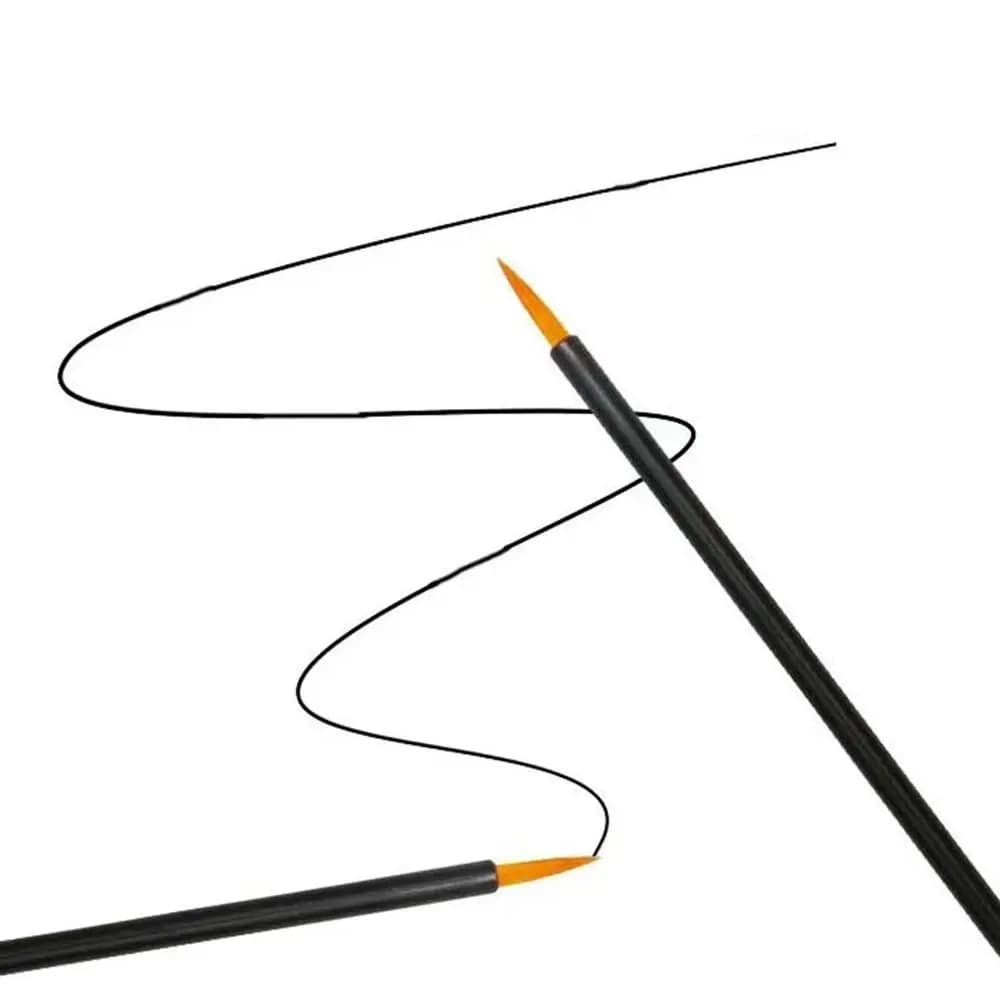 50/100 Pz Cosmetico Micro Pennello Eyeliner Usa E Getta Precisione Super Fine Lip Liner Pennello per Contorno Strumento di Trucco Individuale in Nylon
