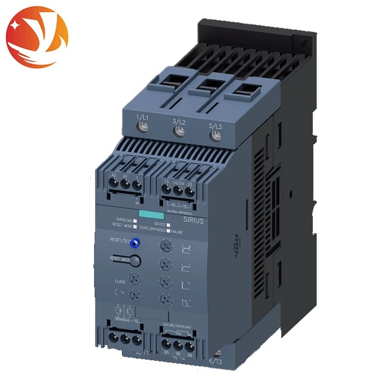 Nuovissimo controller di automazione originale con controller dedicati per avviamento motore 3RW4027-1BB14 per la programmazione PLC