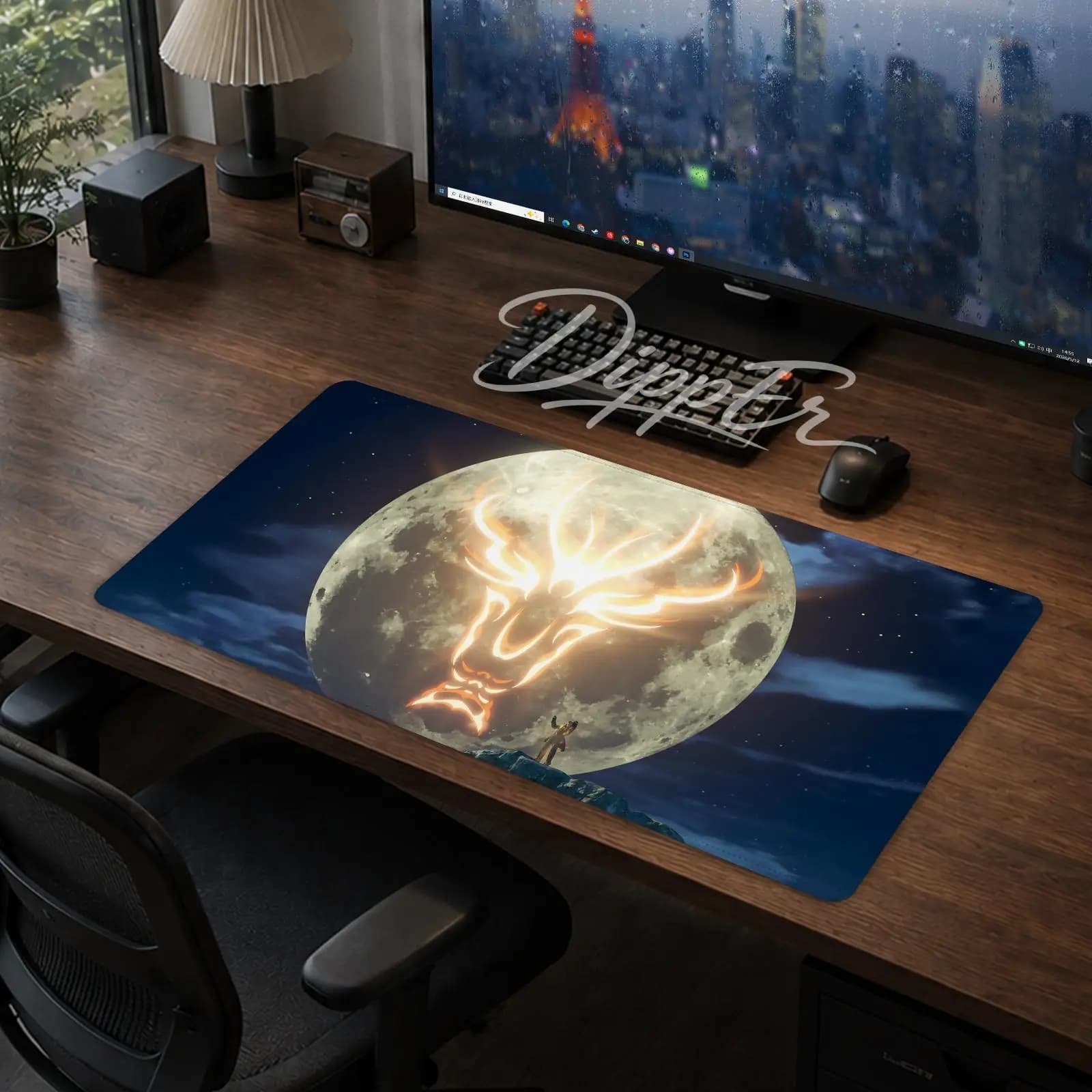 Tappetino per mouse Game Dragon Quest Xi, tappetino da scrivania grande per ufficio, tappetino per mouse da gioco, fondo in gomma, cuscino antiscivolo 900X400