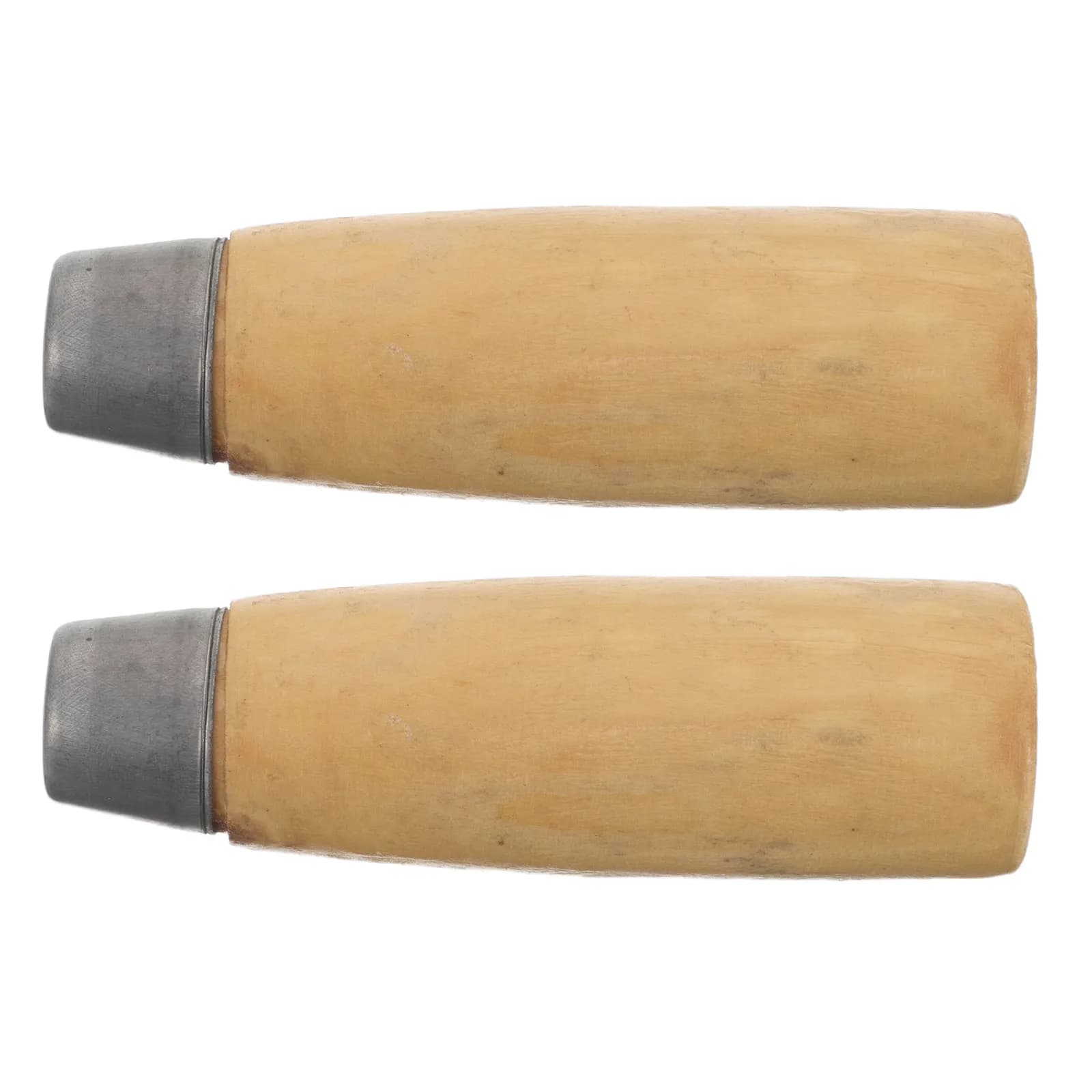 2 Pezzi Manici in Legno per Coltelli da Cucina, Ergonomici Antiscivolo, Impugnatura di Ricambio per Coltelli da Chef, Coltelli da Macellaio, Aggiornamento per Coltelli da Lavoro