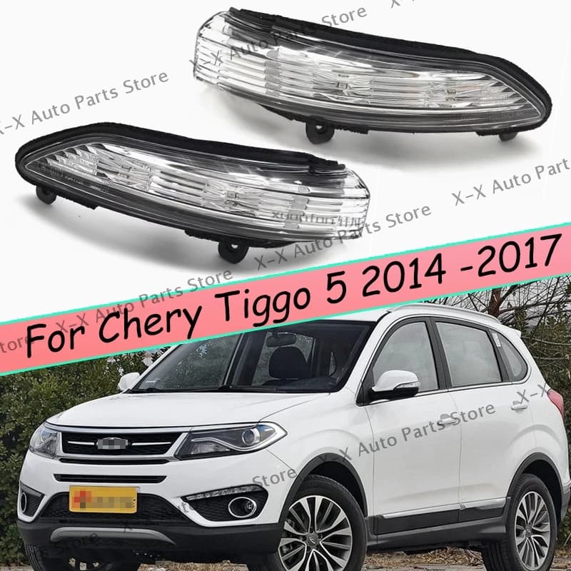Per Chery Tiggo 5 2014 2015 2016 2017 Sinistra Destra Esterno Specchietto retrovisore Indicatore di direzione Lampada Ripetitore LED Freccia Luce