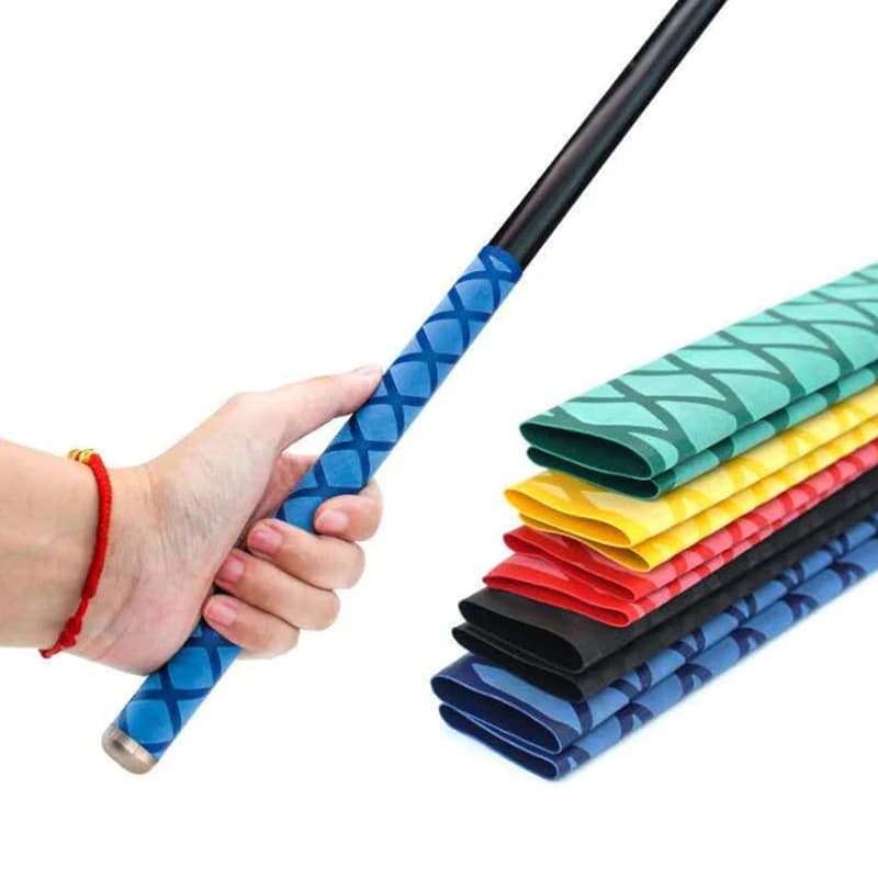 Guaina Termorestringente Antiscivolo da 1m per Canna da Pesca e Racchette, Impermeabile, Alta Qualità