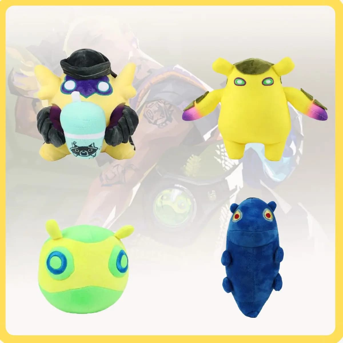 Hot VALORANT Peluche Gioco Figura Gekko Pet Wingman Peluche Periferiche Kawaii Bambole di pezza morbide Regali di compleanno Giocattoli Ragazzi Bambini