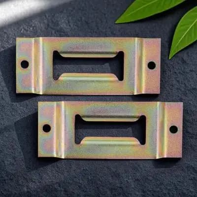 2 Pezzi Ancoraggi di Fissaggio E-Track Zincati per Carichi Pesanti per Camion, Rimorchi, Barche - Binari E-Track Singoli