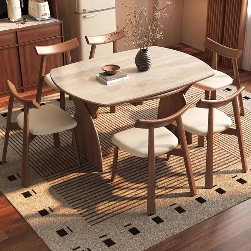Designer Style Dining Tables Chairs Legs Items Expandable Modern Dining Tables Luxury Nordic Mesas Comedor Furniture For Home