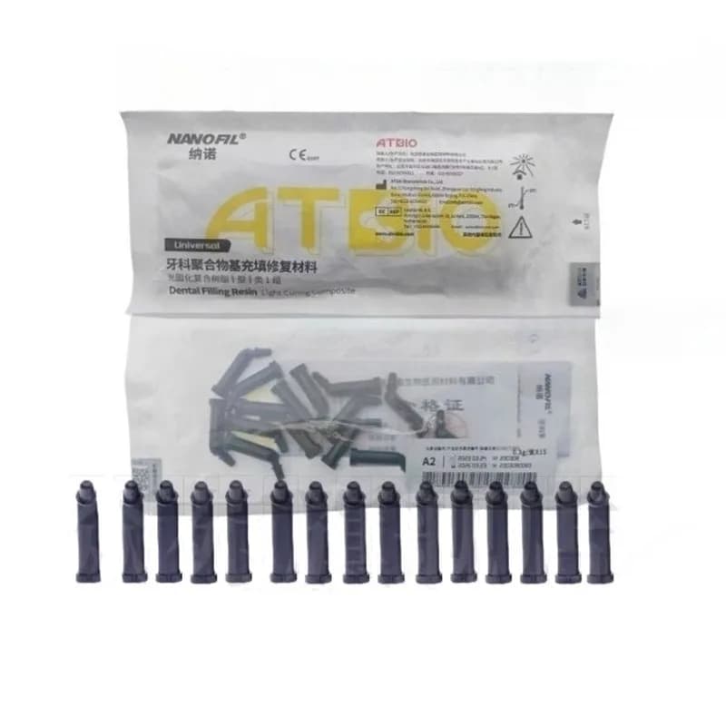 15 Pz/Pack Materials Dentali Resin Polymerizing Light 0.3 g/Tube Whitening of UV teeth Light Polymerization Materials in Composite Resin