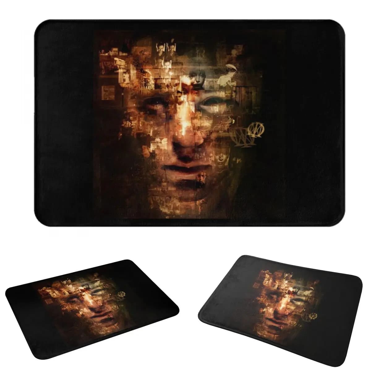 Dream Theater Non-slip Doormat Floor Mat Washable Carpet Rug for Kitchen Entrance Home Living room Footpad Mats