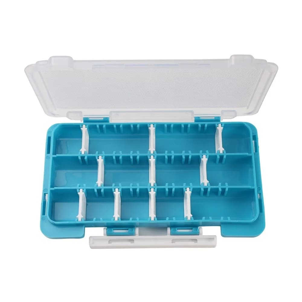 Double Side Fishing Tackle Box Assembled Design Spinner Lure Fishing Hook Box Fishing Accessories Storage Box Lure Organization