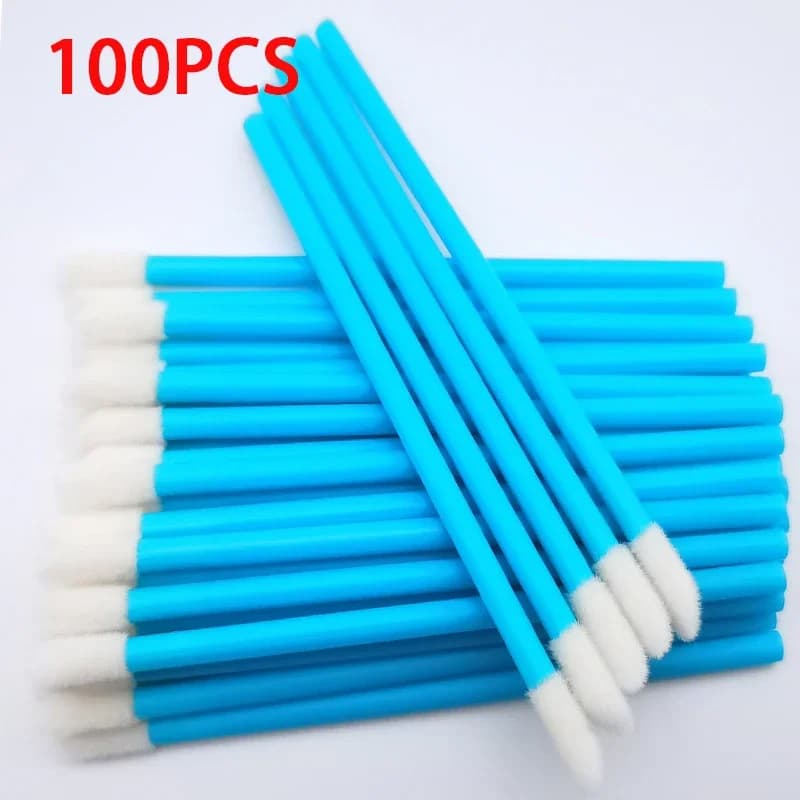 100 lip mascara applicators, lipstick brushes, cosmetic tools, eyelash extension brushes, makeup brushes for extension eyelashes