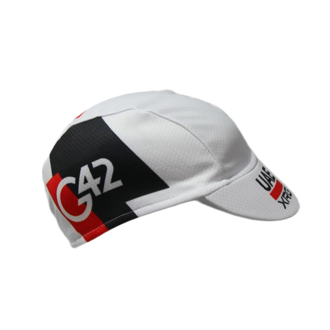 2026 UAE TEAM G42 CYCLING CAP Men Women Sweat Headgear Summer Outdoor Sports MTB Bike Breathable Soft Riding Hat Under Helmet