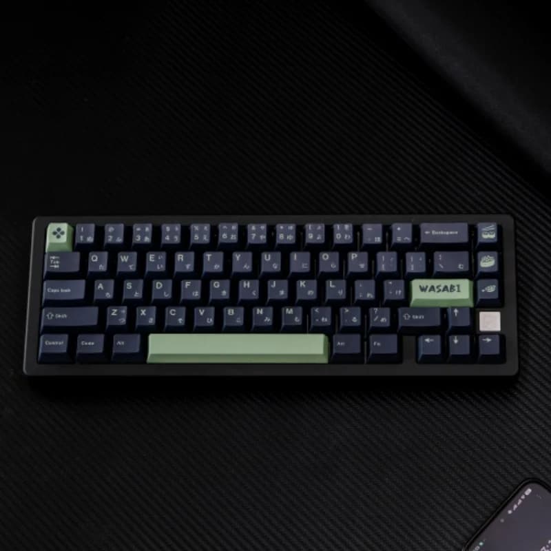 150 tasti GMK WASABI Key Cap PBT Cherry Profilo Tastiera meccanica a sublimazione termica per personalizzazione