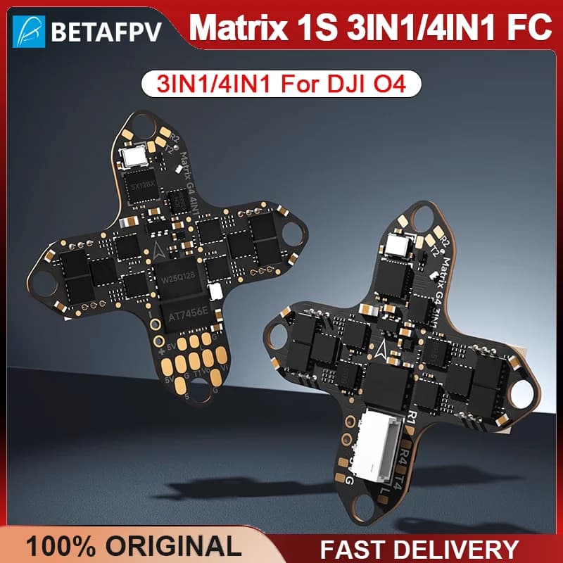 BETAFPV Matrix 1S Controller di volo senza spazzole (3IN1/4IN1) per Meteor75 Pro O4 Meteor65 Pro O4