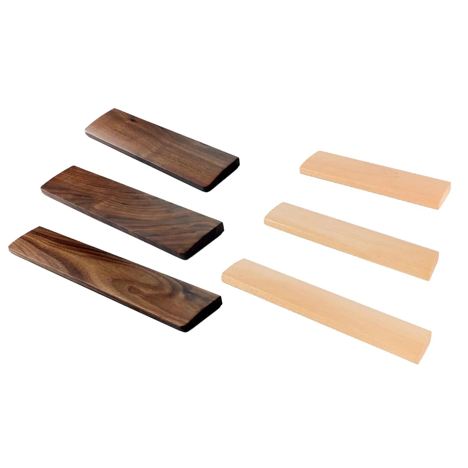 Supporto per tastiera Cuscinetto per polso in legno massello resistente per giocatori