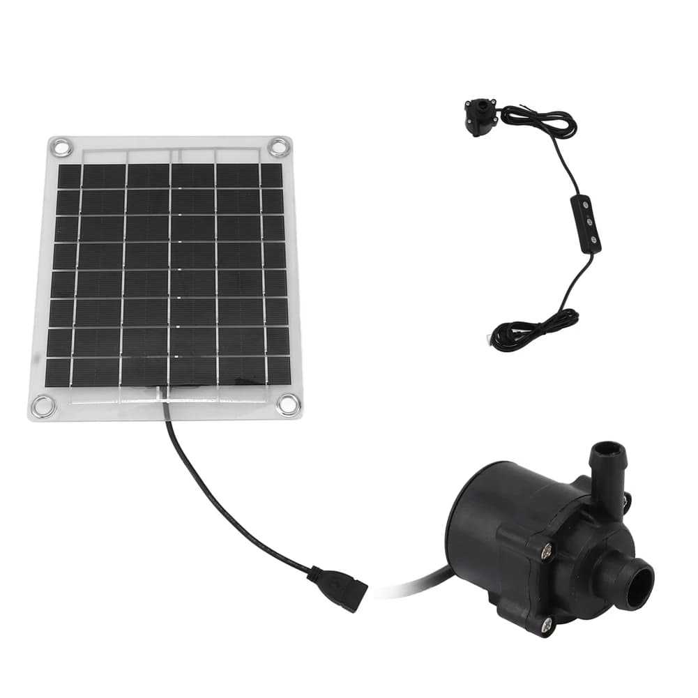 12V 10W Pompa Acqua Solare Decorazione del Giardino Mini Spruzzatore Acqua Sprinkler con Interruttore di Regolazione Fontana Pannello Pompa Kit per Stagno