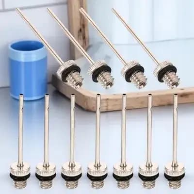 Set of 15 Metal Needles for Universal Inflatable Football, Basketball, Volleyball and Other Sport
