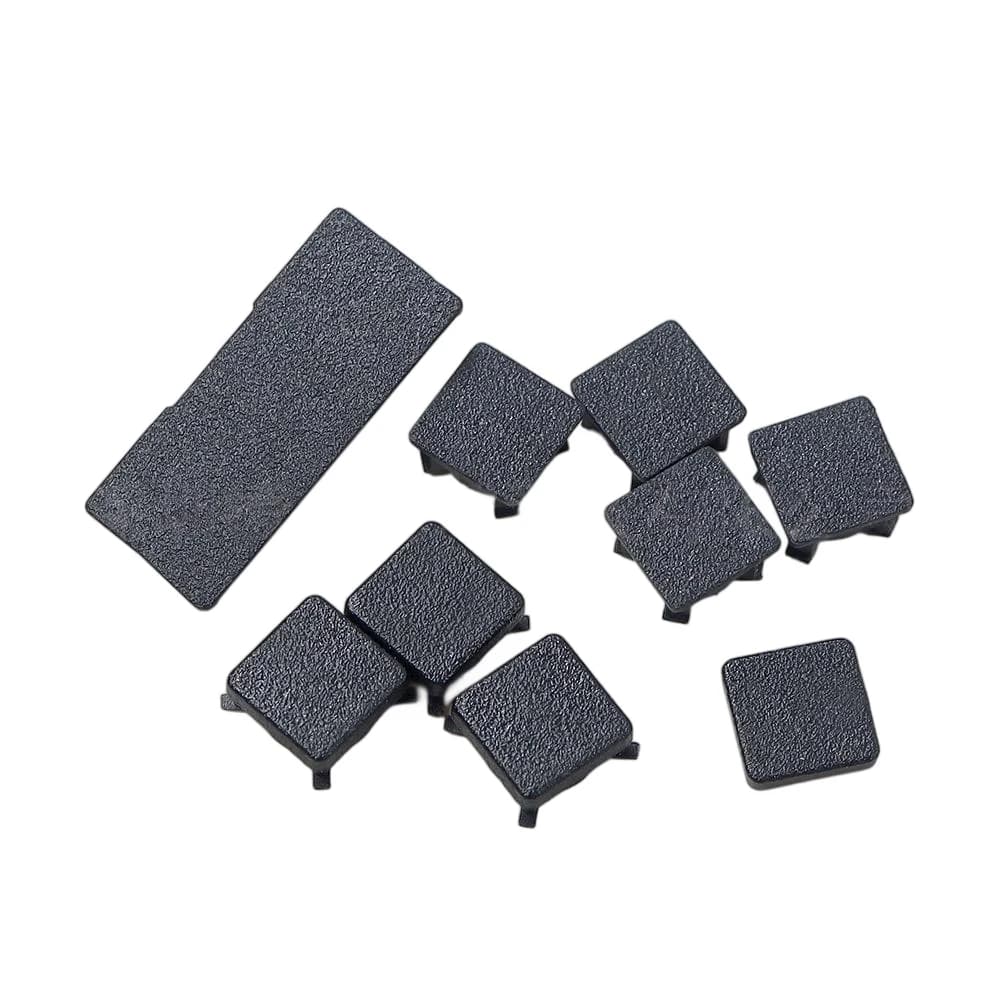 Tappi per Fori Viti per Sony PS3 Slim 2000 3000, Cuscinetti Antipolvere in Gomma, Kit di Riparazione e Ricambi
