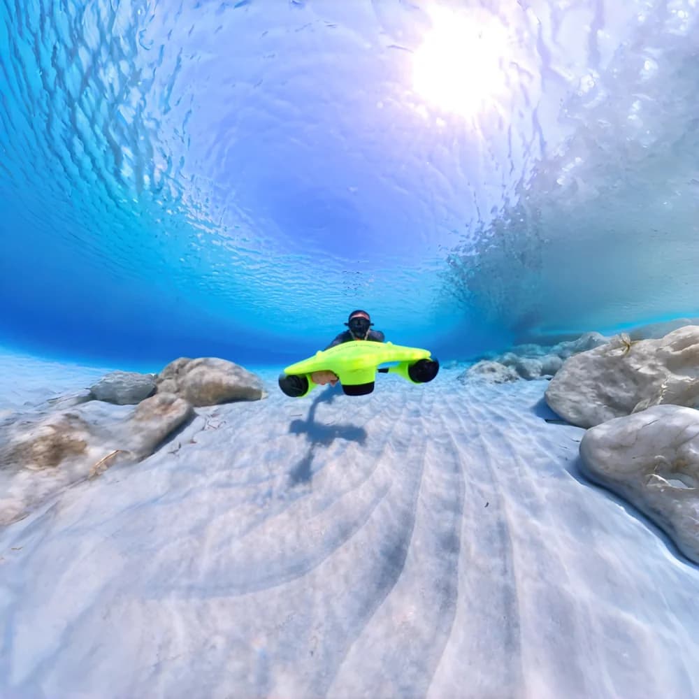 BLDC DC Electric Underwater Thruster CKD Kit Smart Water Scooter For Diving Snorkeling Water Sports