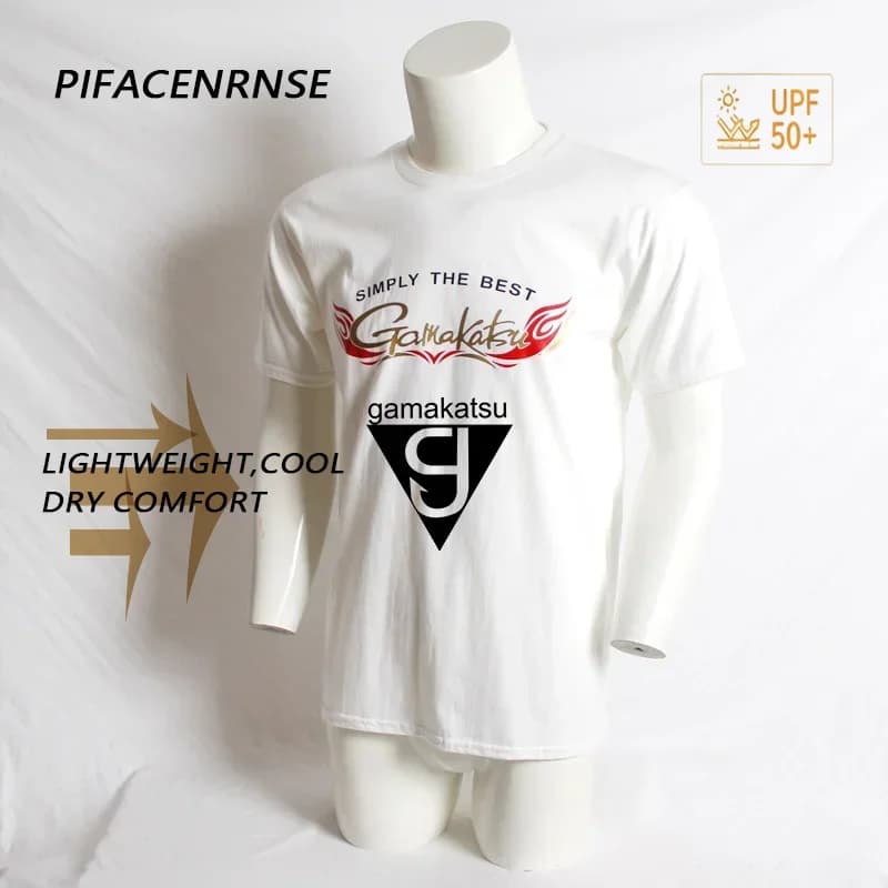 Summer Fishing Clothing in Sleeves Court, Solar Protection for Profonde Water, Anti-UV Breathable Clothes, Ultra Slim Fishing Shirt