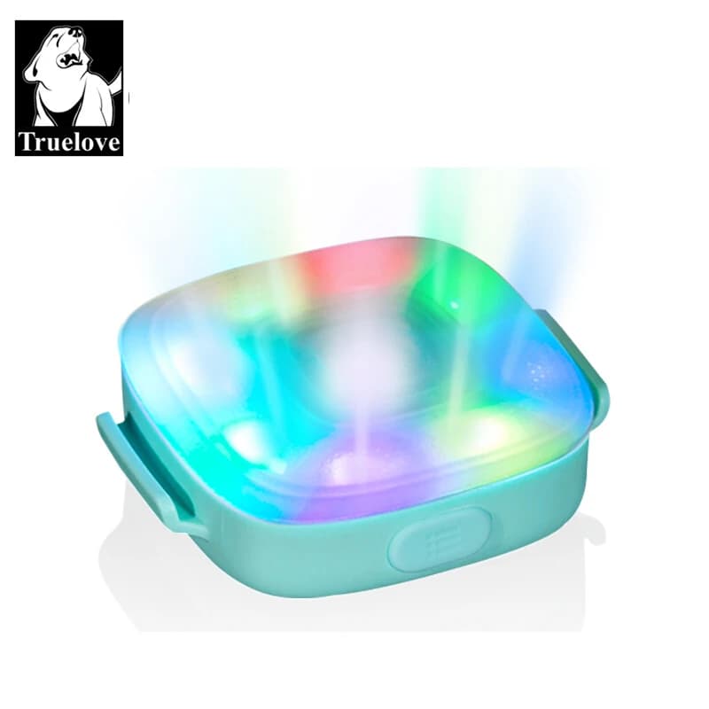 Truelove Luce LED di sicurezza per zaino con imbracatura per collare da indossare per animali domestici con batteria resistente all'acqua e lunga durata continua TLD19102