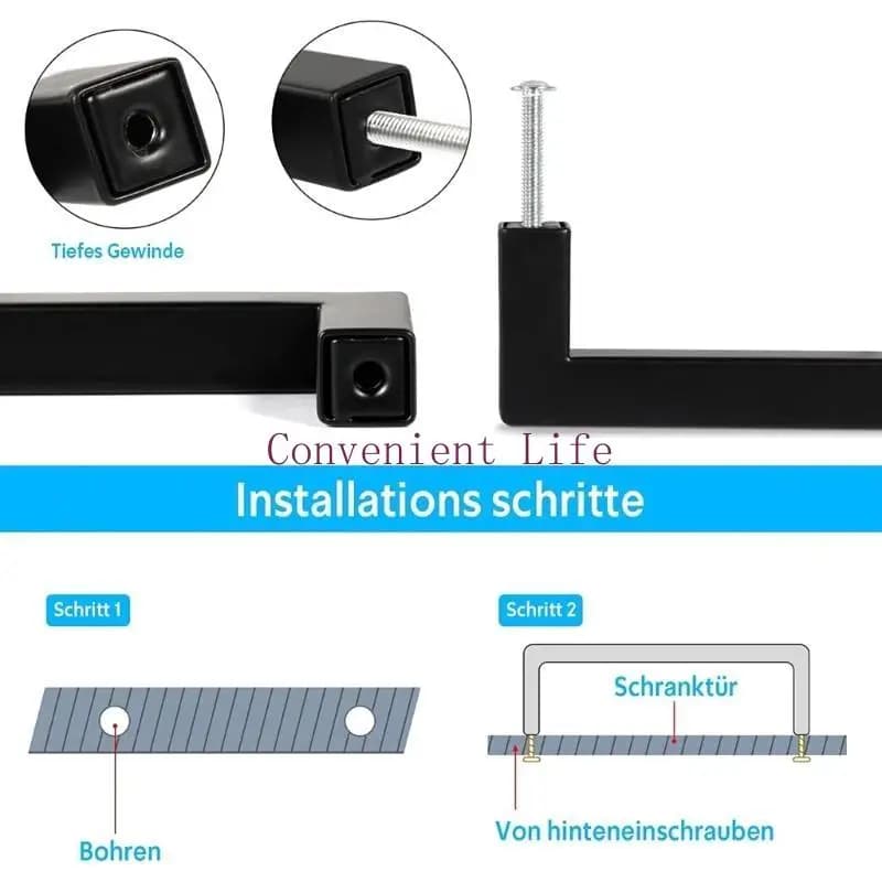 L1EE 96/128mm Maniglia per mobile spazzolata Maniglie per mobili pratiche Maniglie in metallo Maniglie per mobili semplici da e