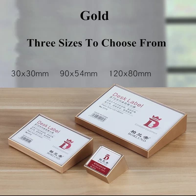 Mini cartellini dei prezzi in plastica da 3x3 cm Etichetta regalo per gioielli Porta cartello Espositore Porta elenco prezzi per biglietti da visita piccoli